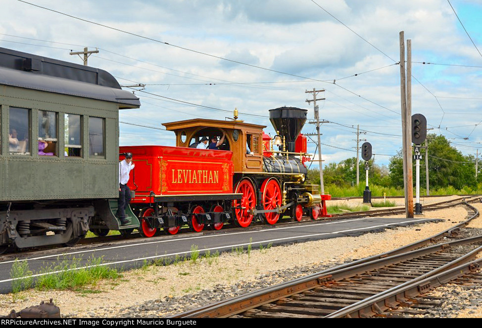 CPRR Leviathan Steam Locomotive